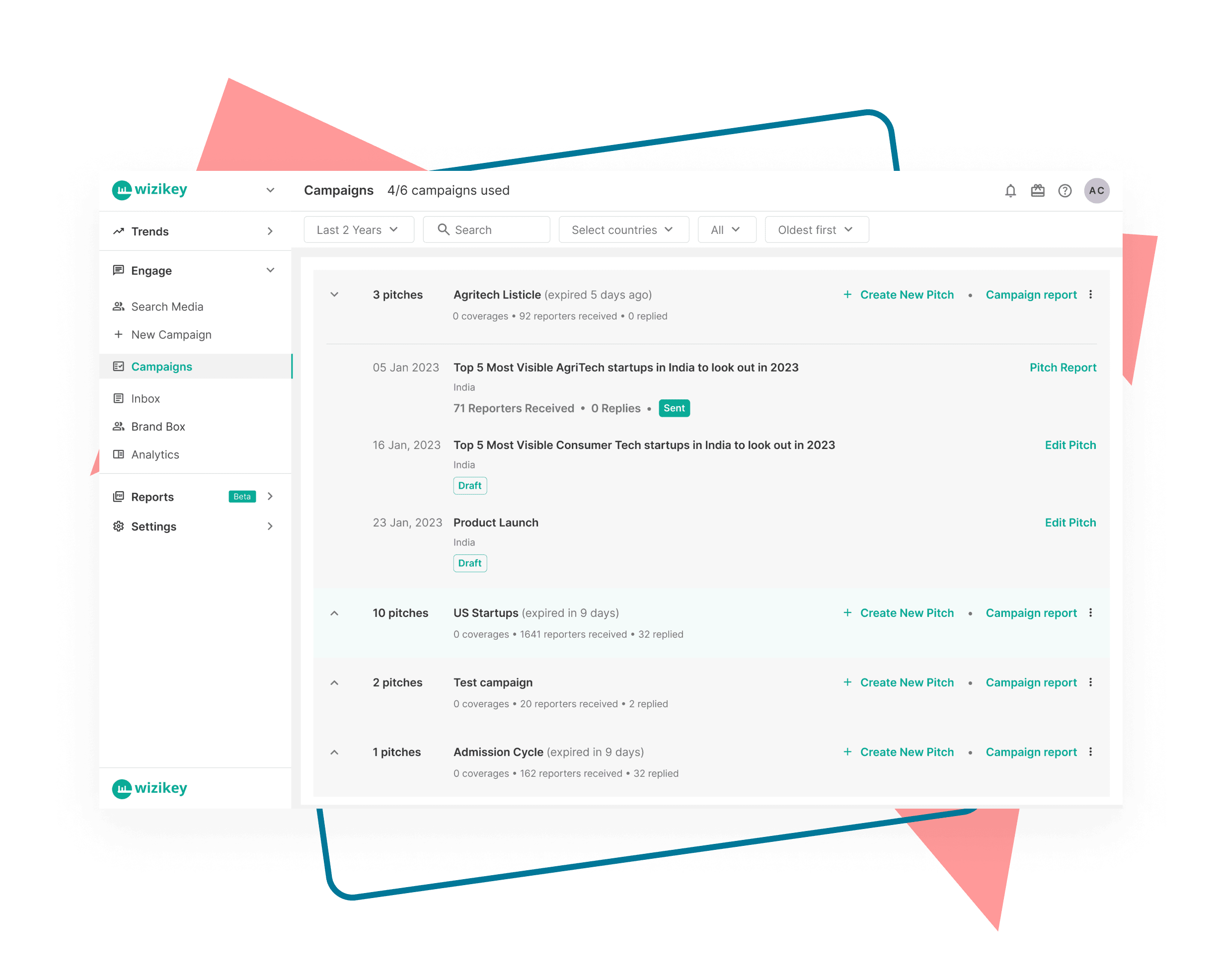 One single window for multiple reach-outs, discovery and reporting