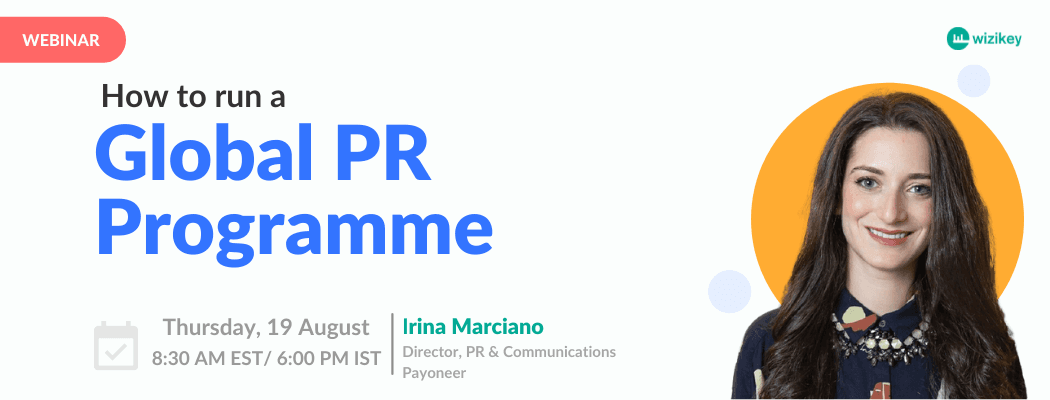 How to run a global PR Programme?