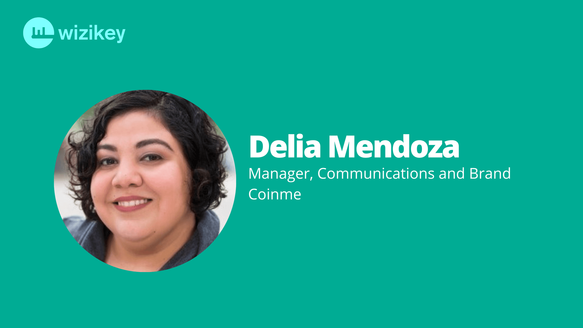 Always ask for the data: Delia from Coinme