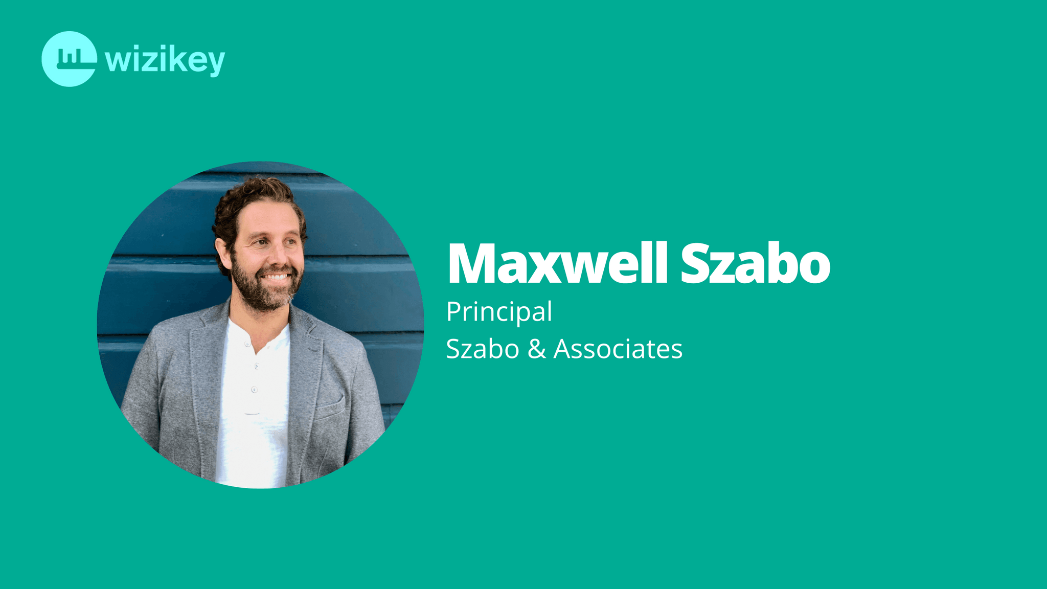 Seeing the data points has actually been a strategy and a tactic that is working for us – Maxwell from Szabo & Associates
