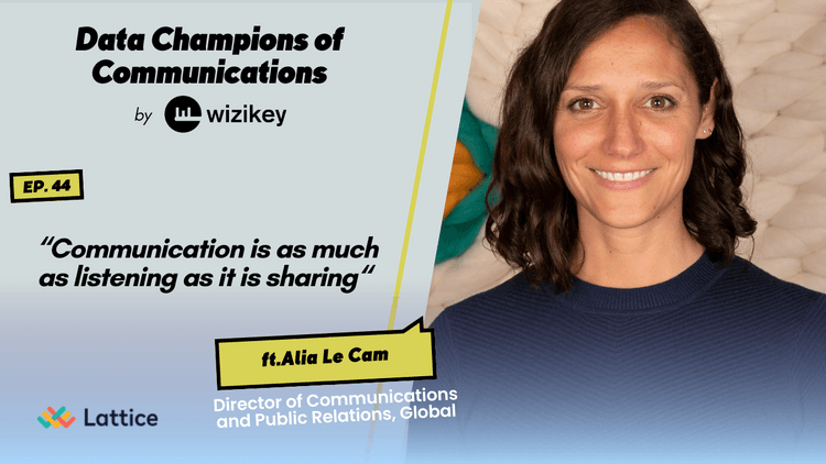 Communication is as much as listening as it is sharing: Alia from Lattice