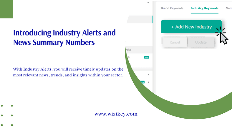 Introducing Industry Alerts and News Summary Numbers – Stay on Top of Your Industry!