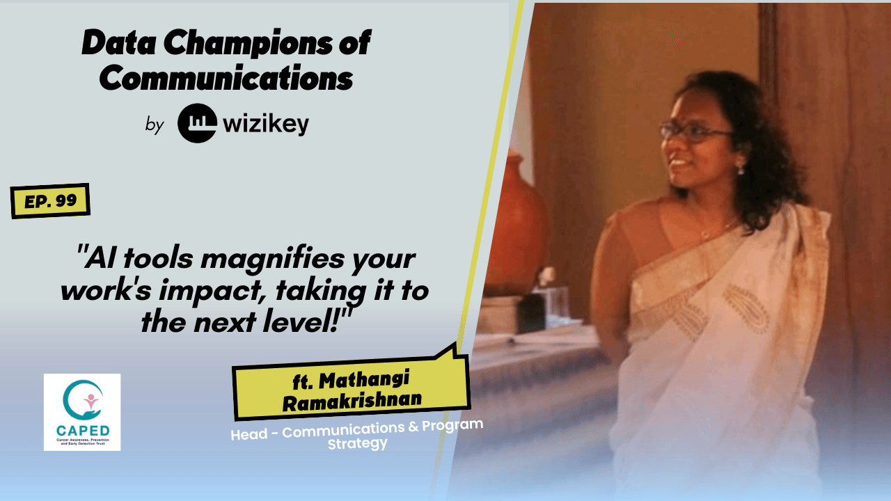 “AI magnifies your work’s impact, taking it to the next level!”-Mathangi Ramakrishnan from CAPED
