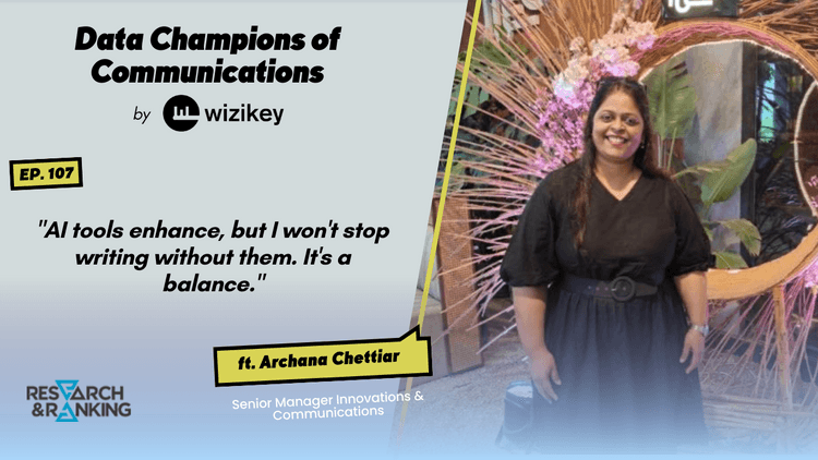 “AI tools enhance, but I won’t stop writing without them. It’s a balance.”-Archana Chettiar from Research & Ranking