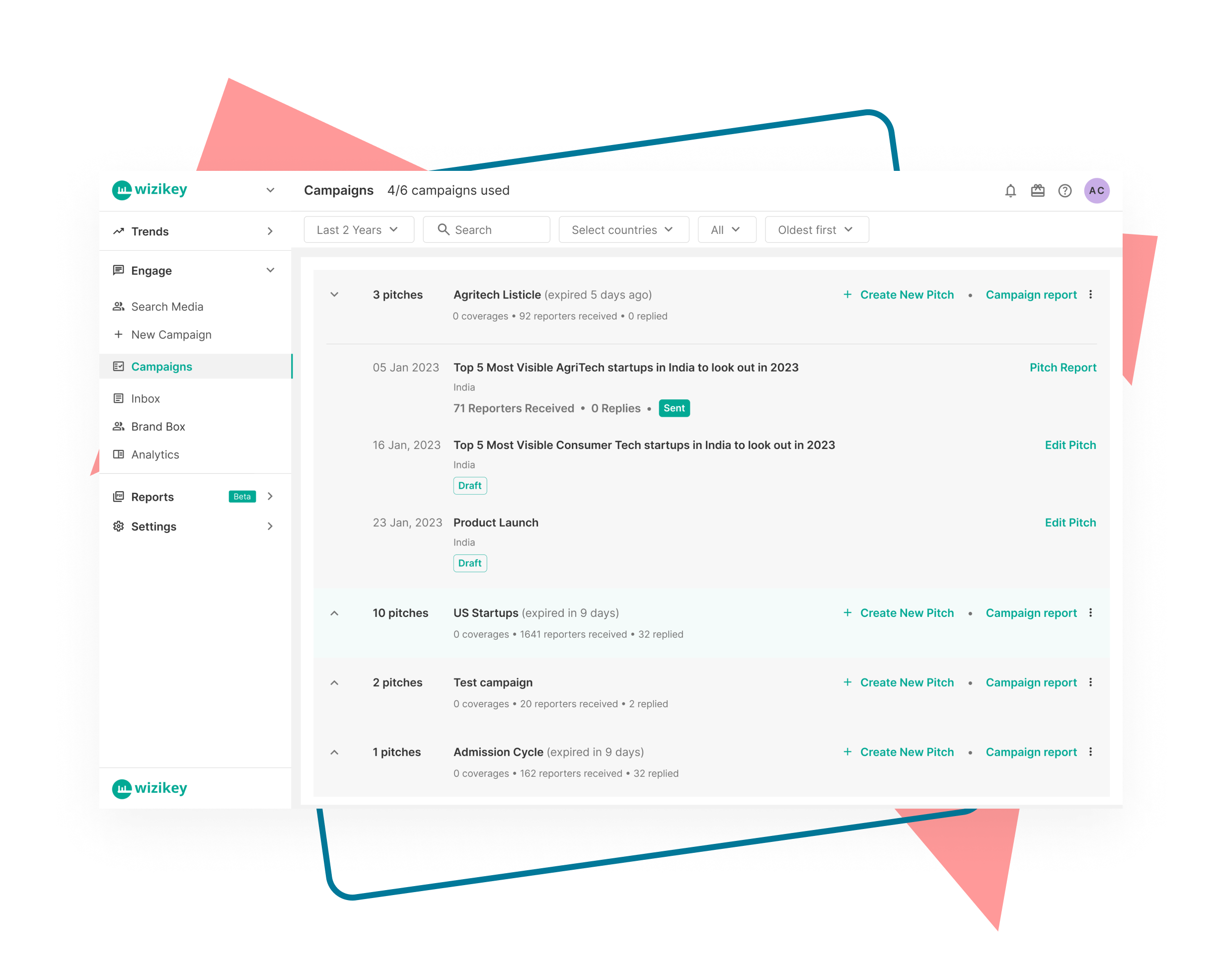 One single window for multiple reach-outs, discovery and reporting